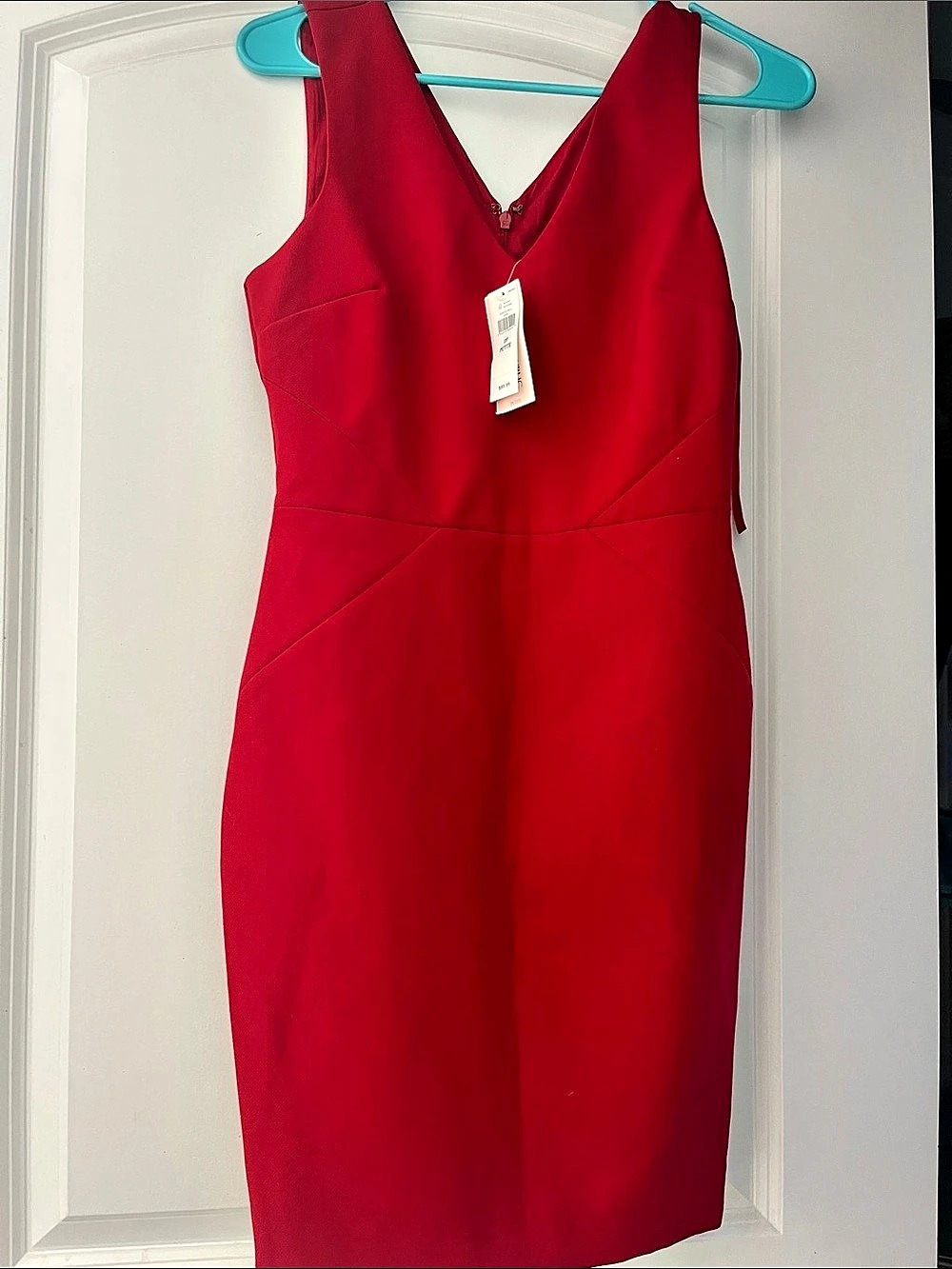 Banana Republic Red Mini Dress Size 0P NWT